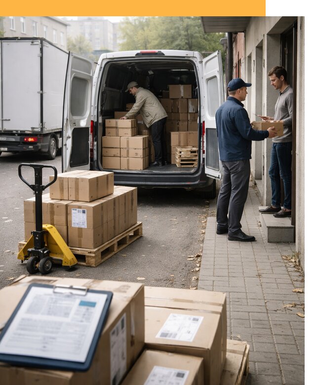 Доставка грузов от двери до двери с таможней от 45846 руб.