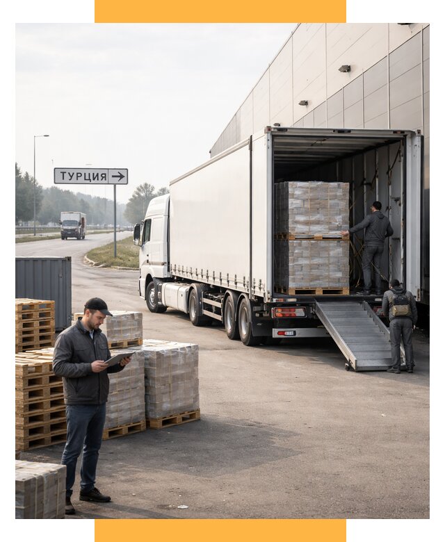 Автоперевозки и доставка фурой из Турции от 122256 р. | СетСервис-Кнл
