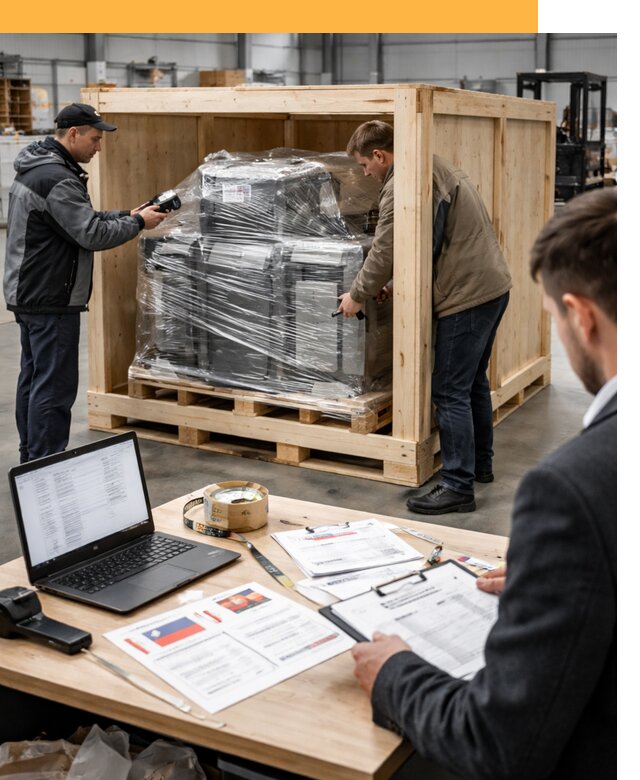 Доставка промышленного оборудования из США от 66222 руб