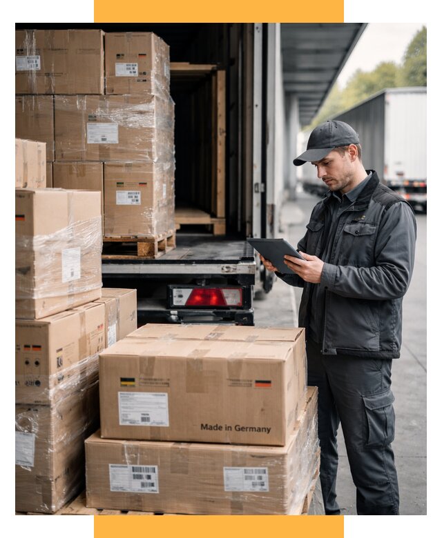 Доставка грузов из Германии от 45846 р. быстро - СетСервис-Кнл