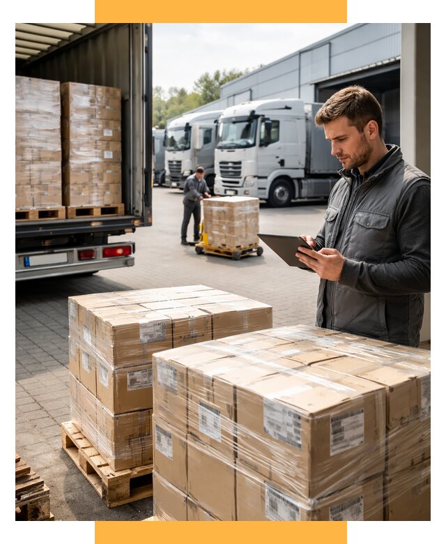 Автоперевозки из Германии от 8965 р. - логистика СетСервис-Кнл