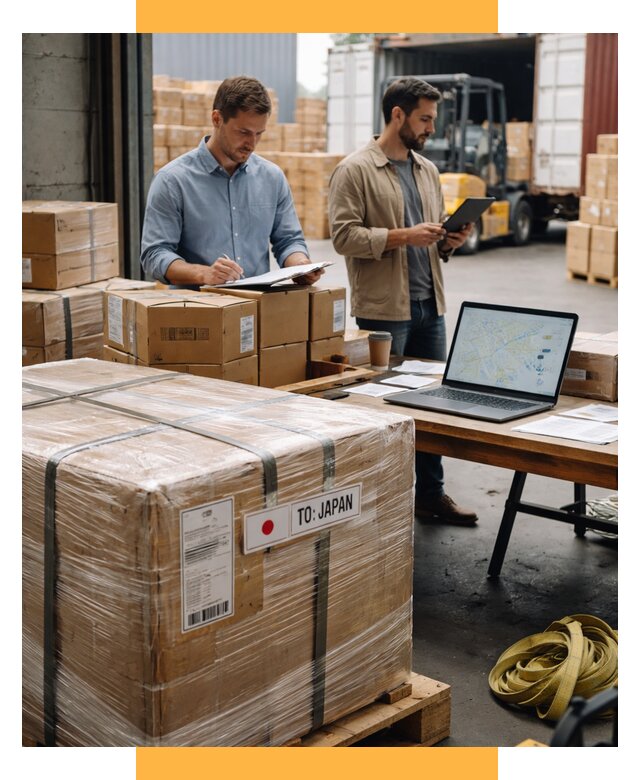 Доставка грузов в Японию от 25470 р., логистика СетСервис-Кнл