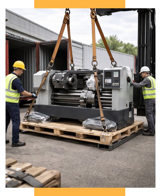 Перевозка станков и таможня от 61128 р. | СетСервис-Кнл логистика