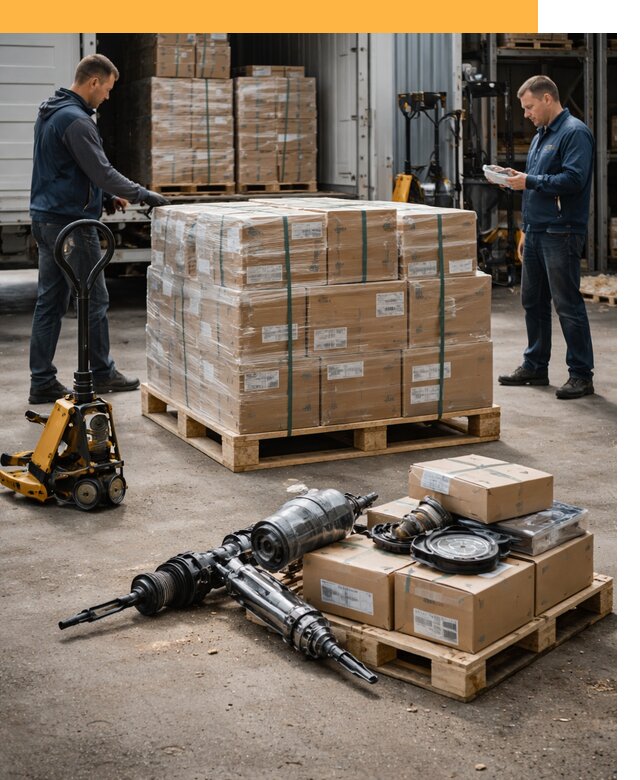 Международная перевозка автозапчастей по миру от 4585 руб