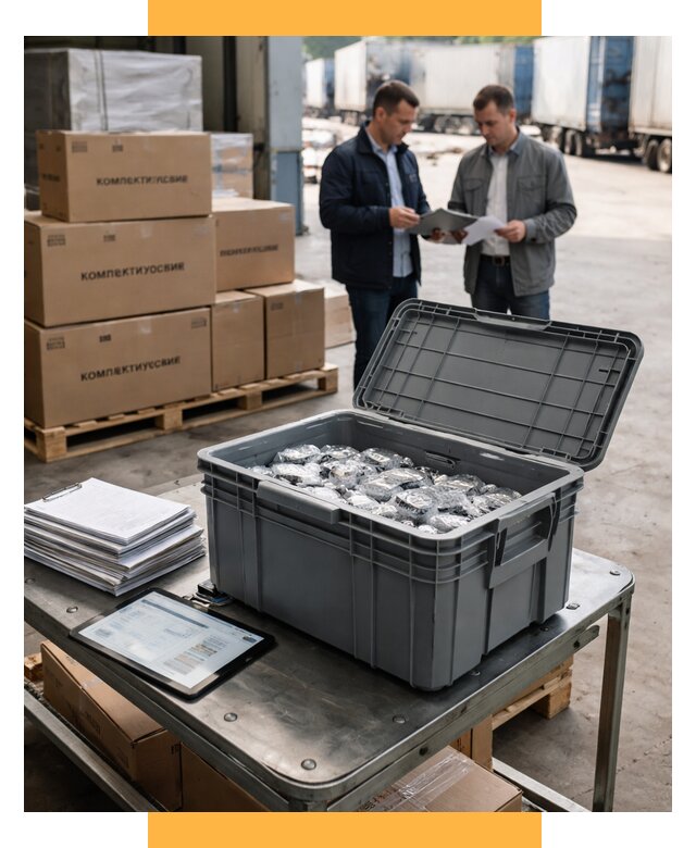 Перевозка комплектующих из Китая от 6622 р. | СетСервис-Кнл