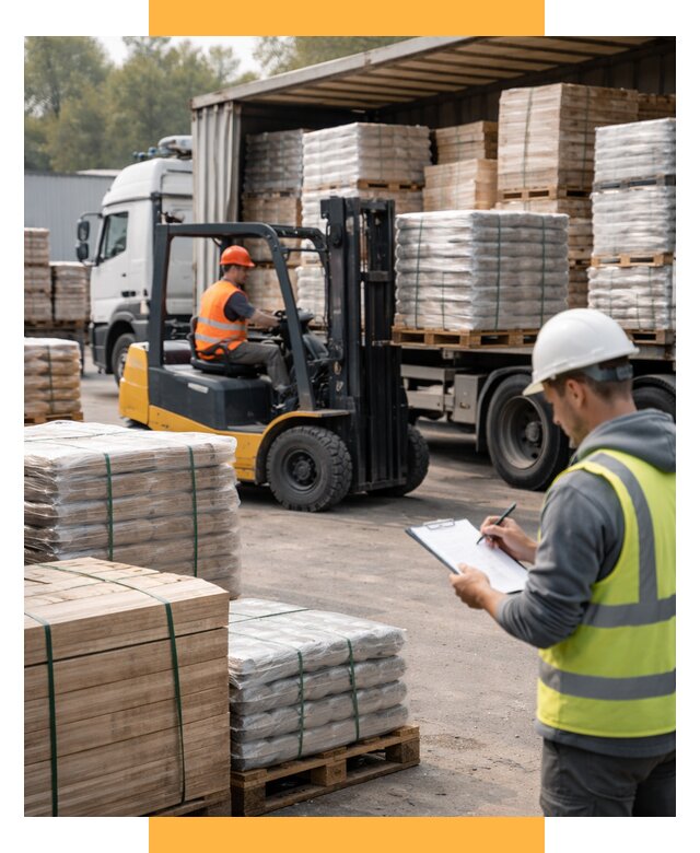 Перевозка строительных материалов от 5603 р. | СетСервис-Кнл