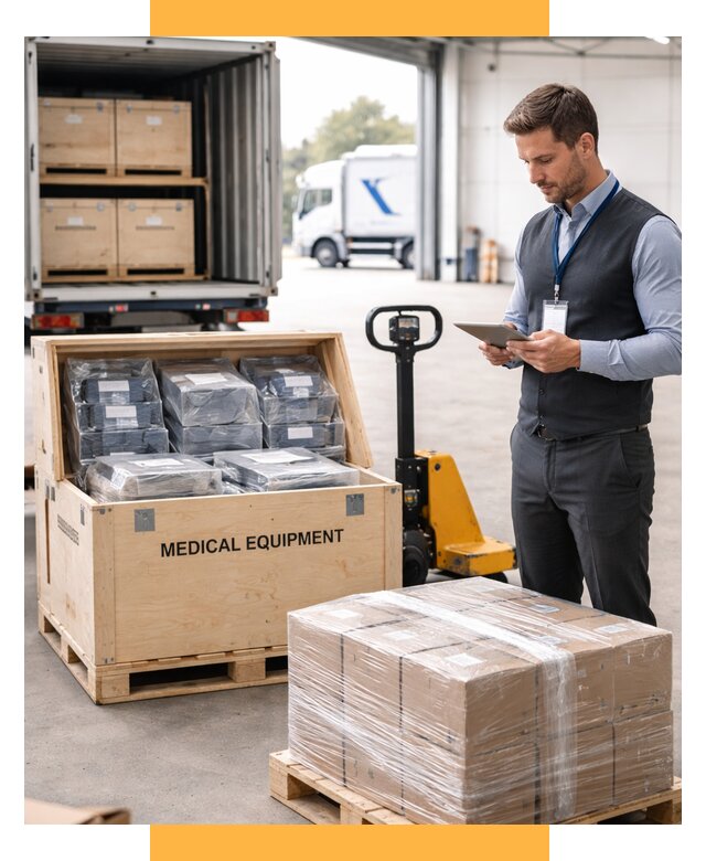 Перевозка медицинского оборудования от 15282 р. в СетСервис-Кнл