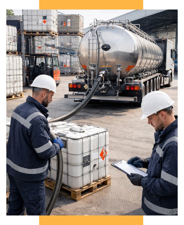 Перевозка химического сырья от 8660 р. Логистика СетСервис-Кнл