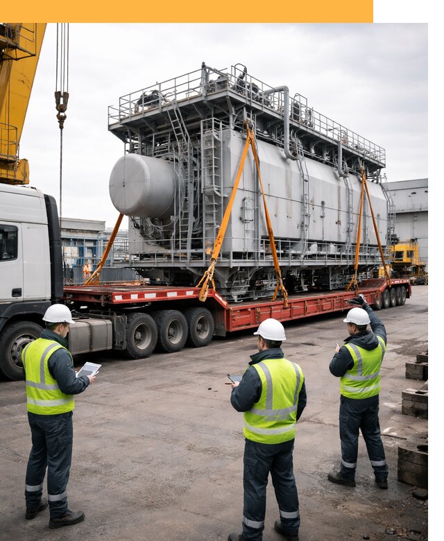 Перевозка негабаритных грузов по миру от 122256 руб