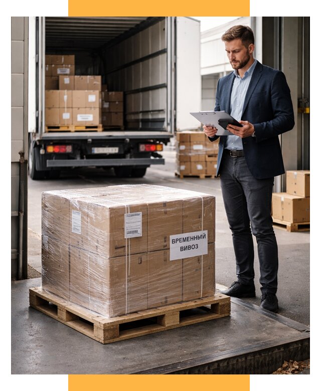 Временный вывоз товаров под ключ от 8150 р. | СетСервис-Кнл