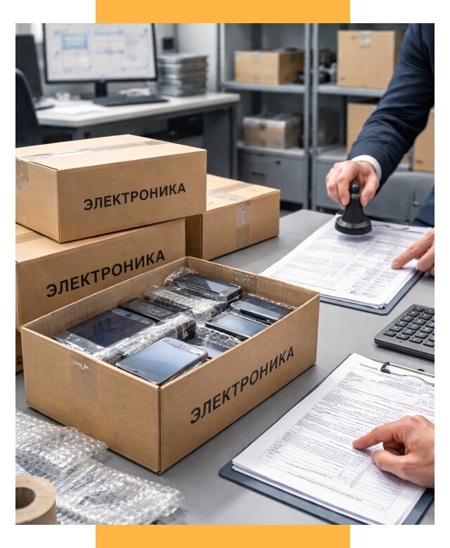 Растаможка электроники под ключ от 8150 р. СетСервис-Кнл