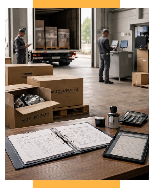 Таможенное оформление автозапчастей под ключ от 8660 р., СетСервис-Кнл
