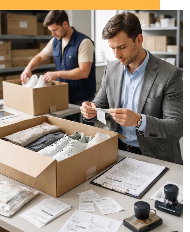 Таможенное оформление одежды и обуви по выгодной цене от 6622 руб