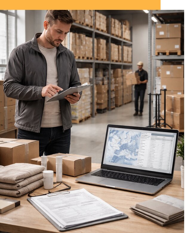 Закупка товаров в Европе под ключ: доставка, таможня от 7641 руб