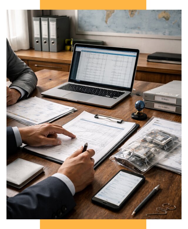 Проверка поставщика за рубежом от 8660 р. | СетСервис-Кнл аудит